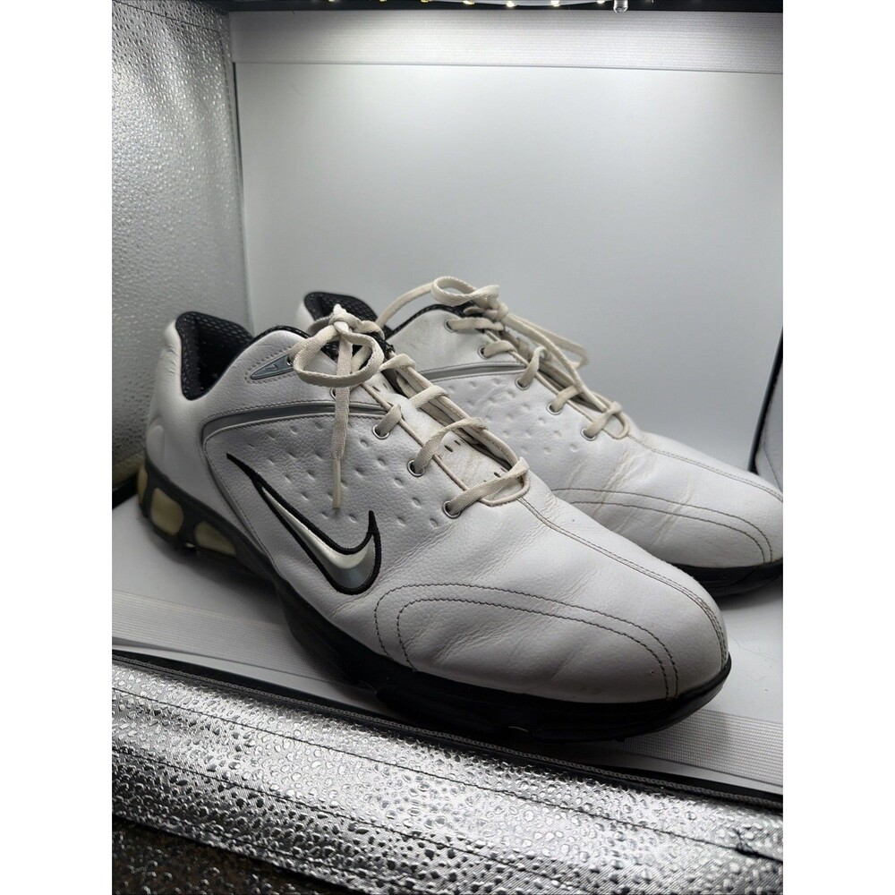 Nike Air Max Rejuvenate Golf Shoes Men’s Size 13 White Black 317476-101 Read